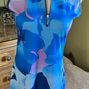Callaway Women's Blue and Pink Golf ⛳️ Dress..NWT